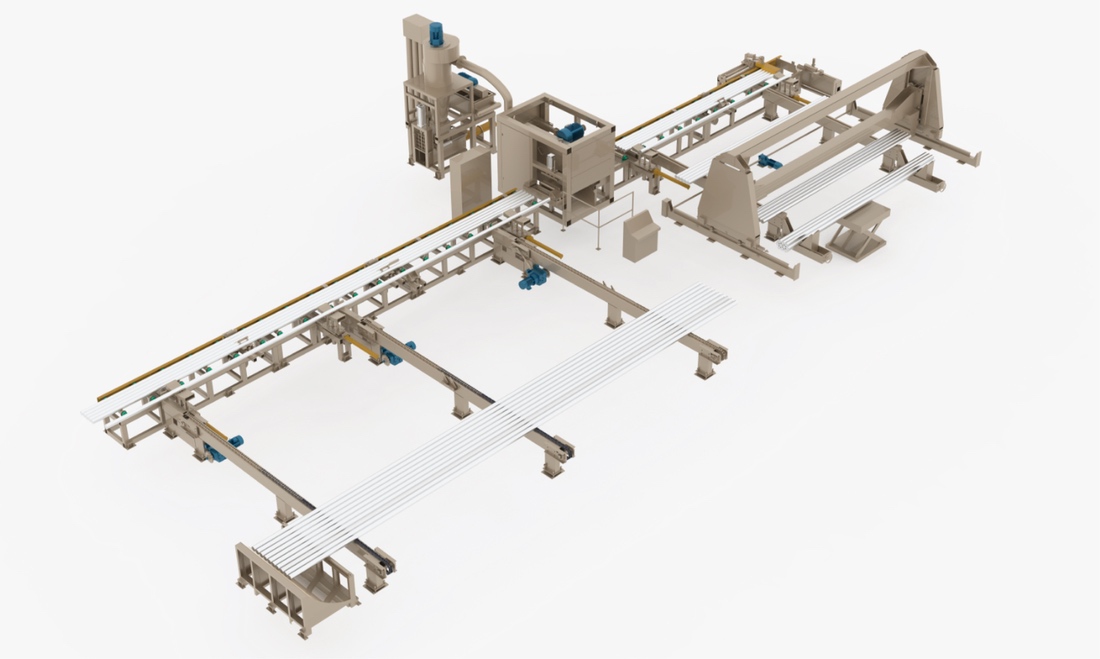 全自動多支鋁棒鋸